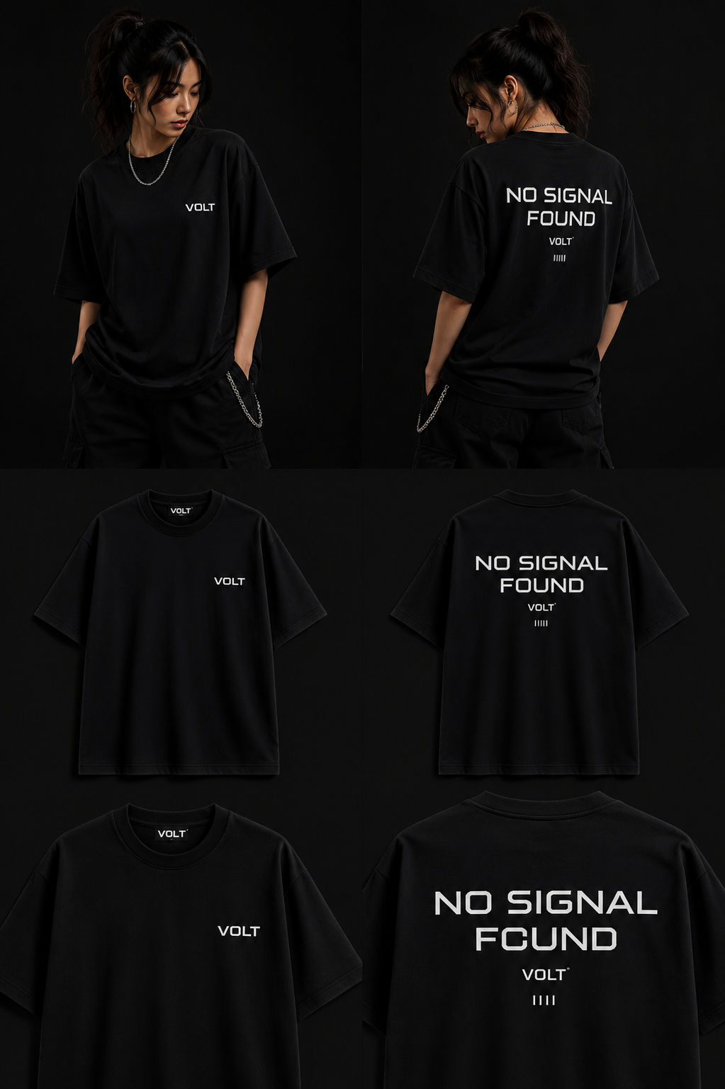 VOLT™ NO SIGNAL FOUND TEE (WOMEN)